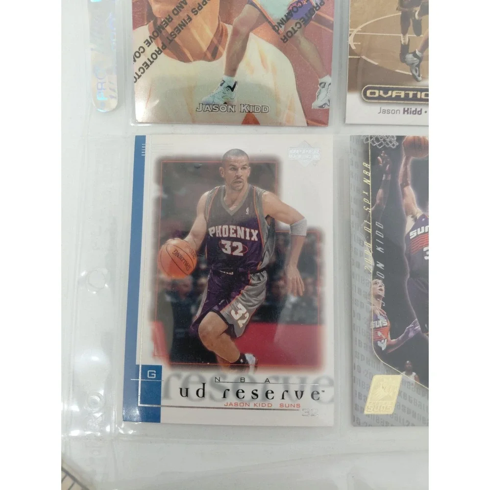 Lot of 6 Jason Kidd Phoenix Suns NBA VTG‎ 2000 - 2001